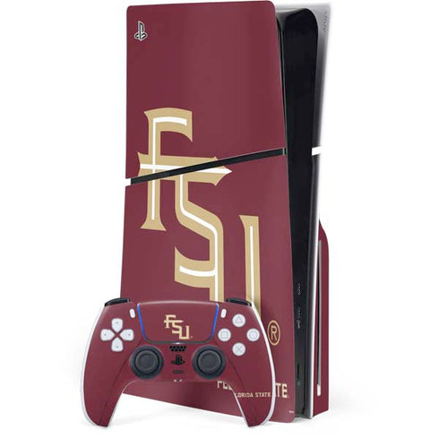 Florida State FSU Seminoles Maroon PlayStation PS5 Skins